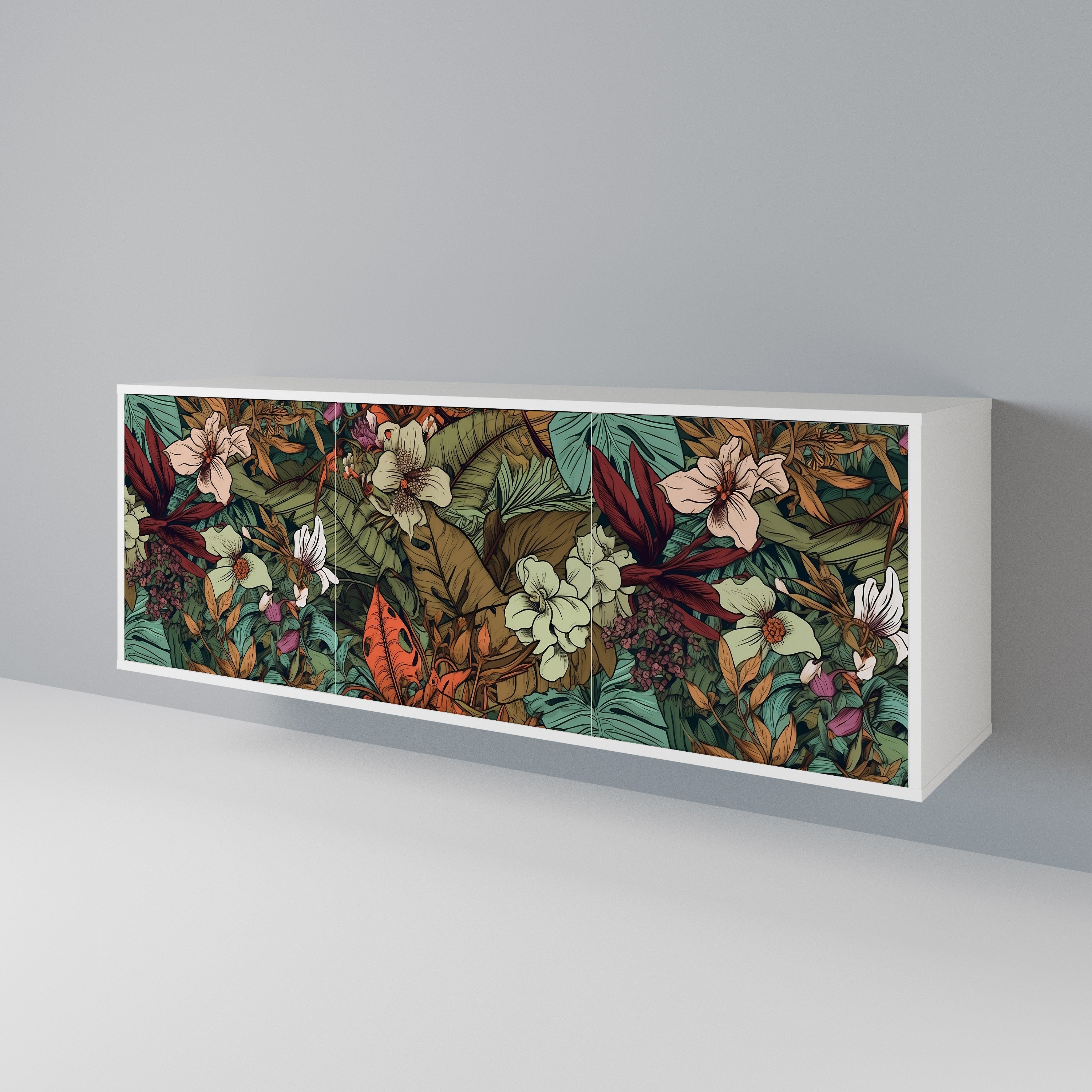 BOTANICAL EMERGENCE 3-Door Sideboard