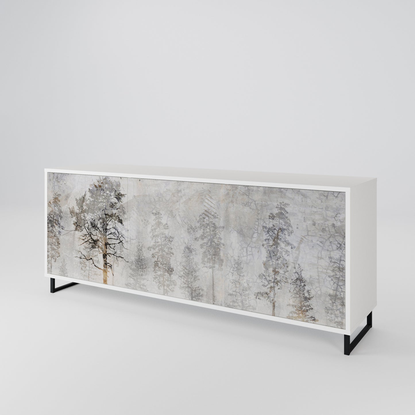 FADE IN THE TREES 3-Door Sideboard