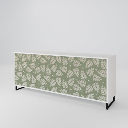 LEAVES ON GREEN 3-Door Sideboard