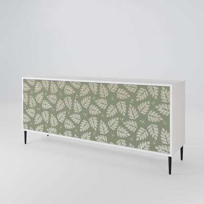 LEAVES ON GREEN 3-Door Sideboard