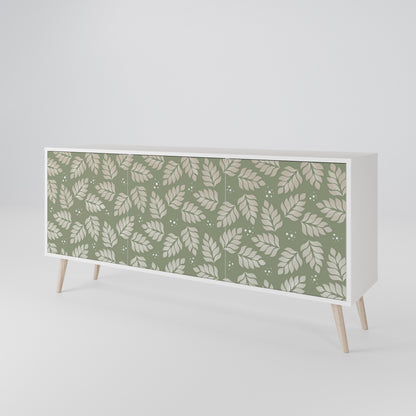 LEAVES ON GREEN 3-Door Sideboard