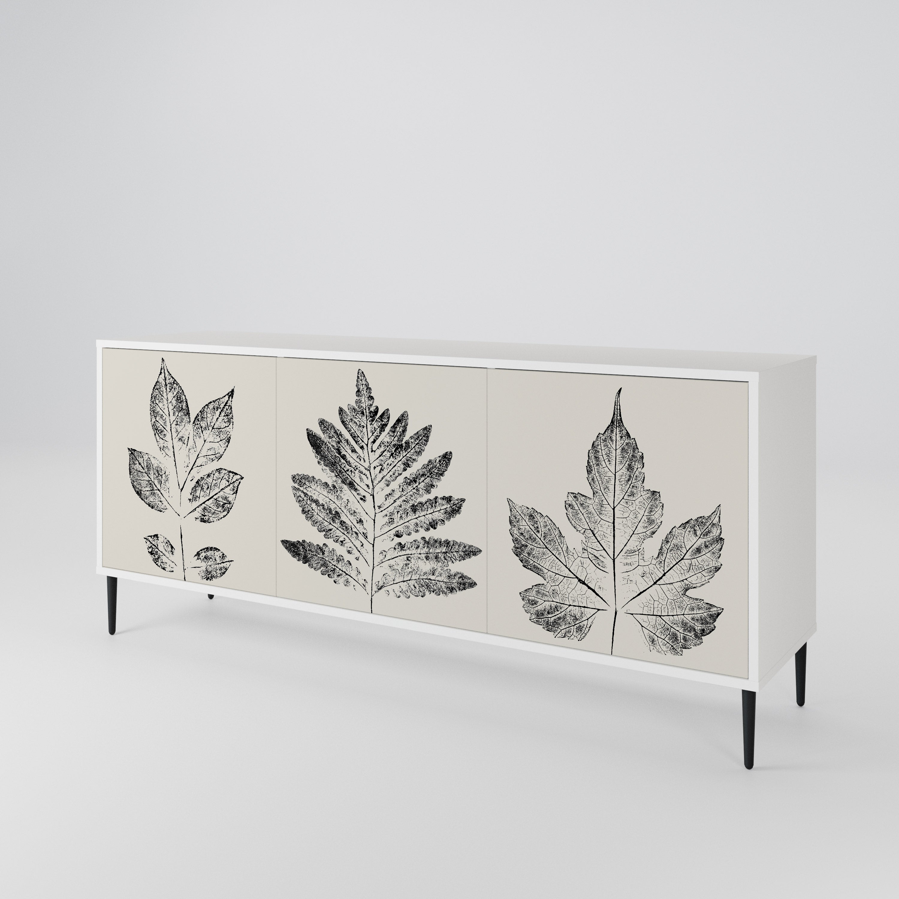 LEAFY STAMPS 3-Door Sideboard