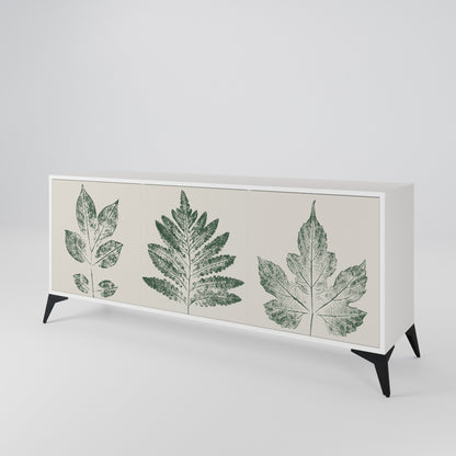 GREEN LEAFY STAMPS 3-Door Sideboard