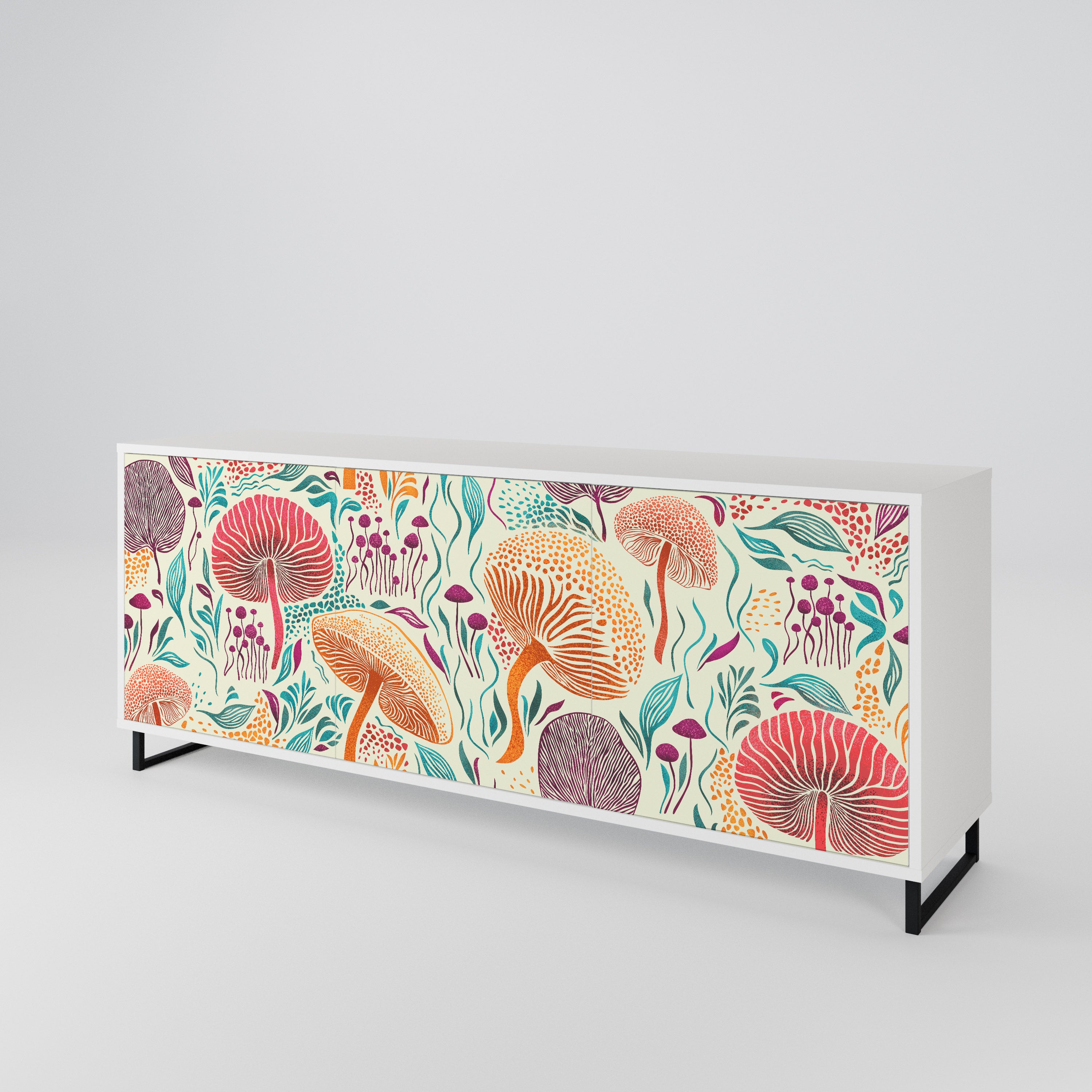 FUNGUS FANTASY 3-Door Sideboard