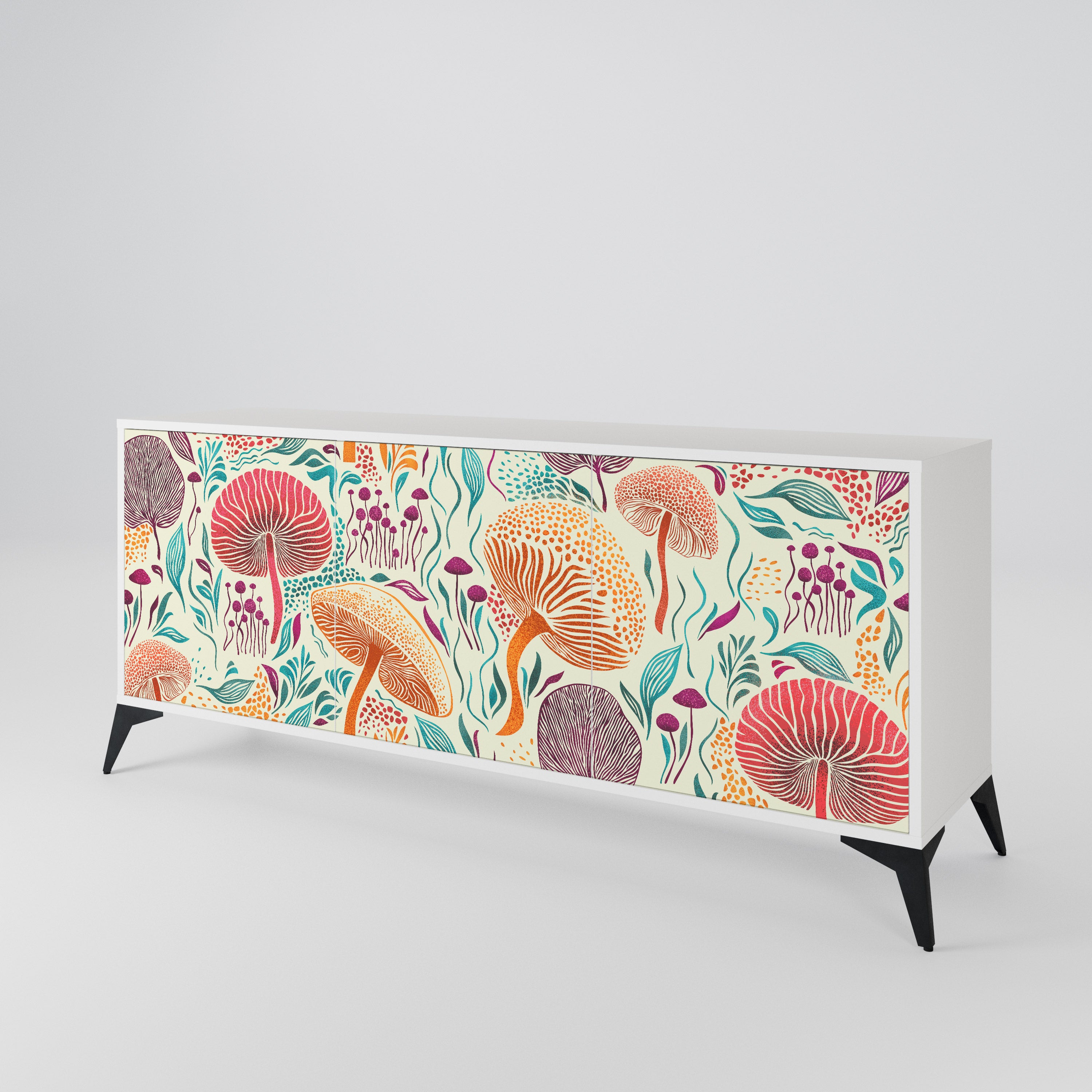FUNGUS FANTASY 3-Door Sideboard