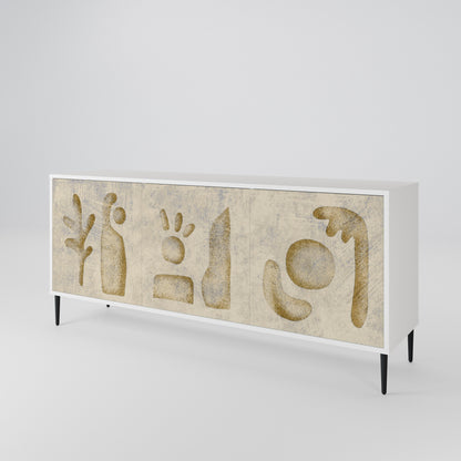 SAND SCULPTURES 3-Door Sideboard