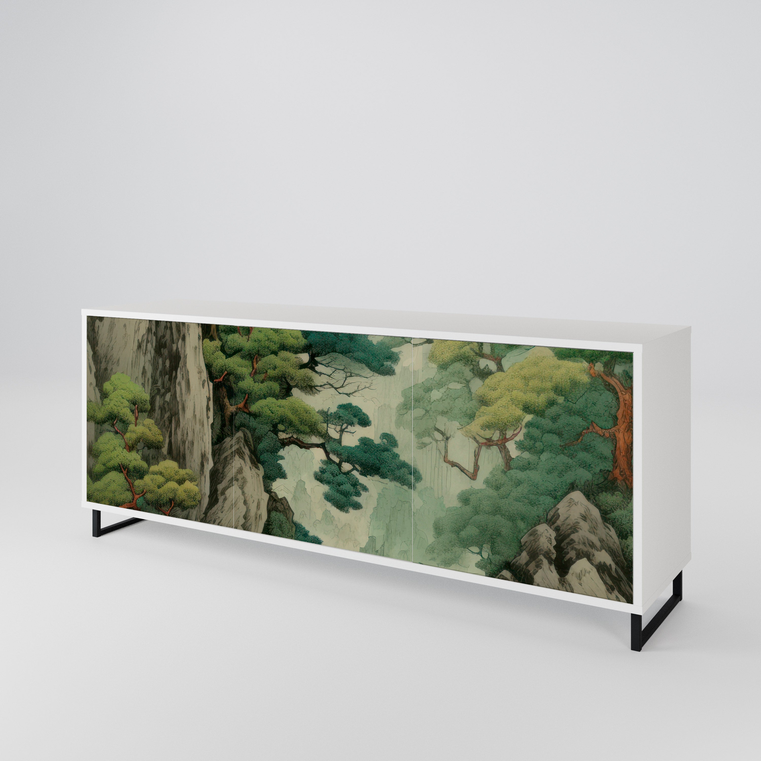 VERDURE ABYSS 3-Door Sideboard