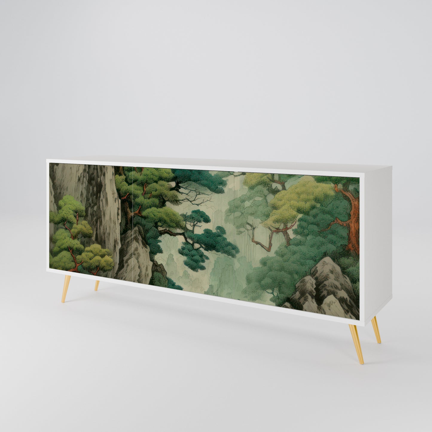 VERDURE ABYSS 3-Door Sideboard