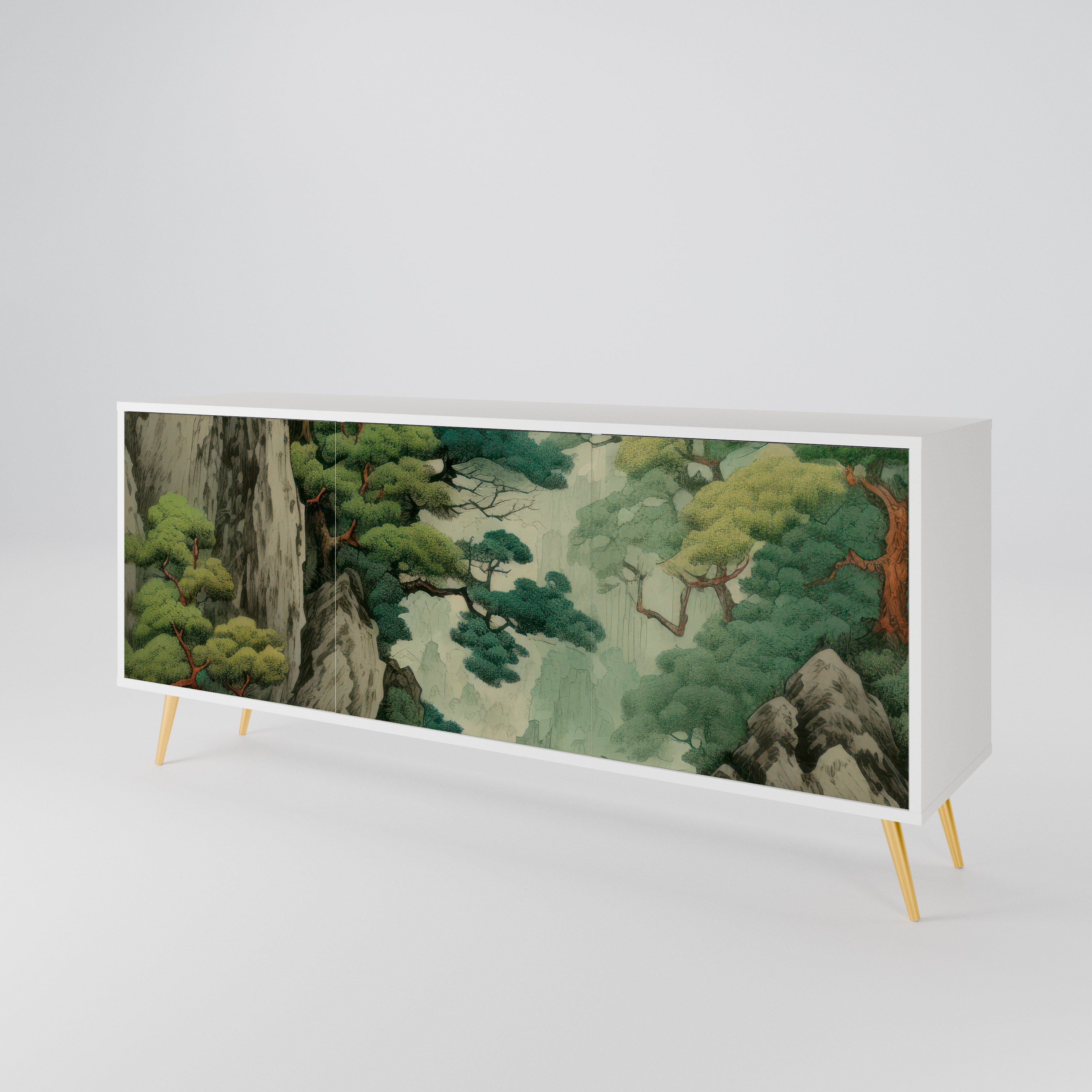 VERDURE ABYSS 3-Door Sideboard