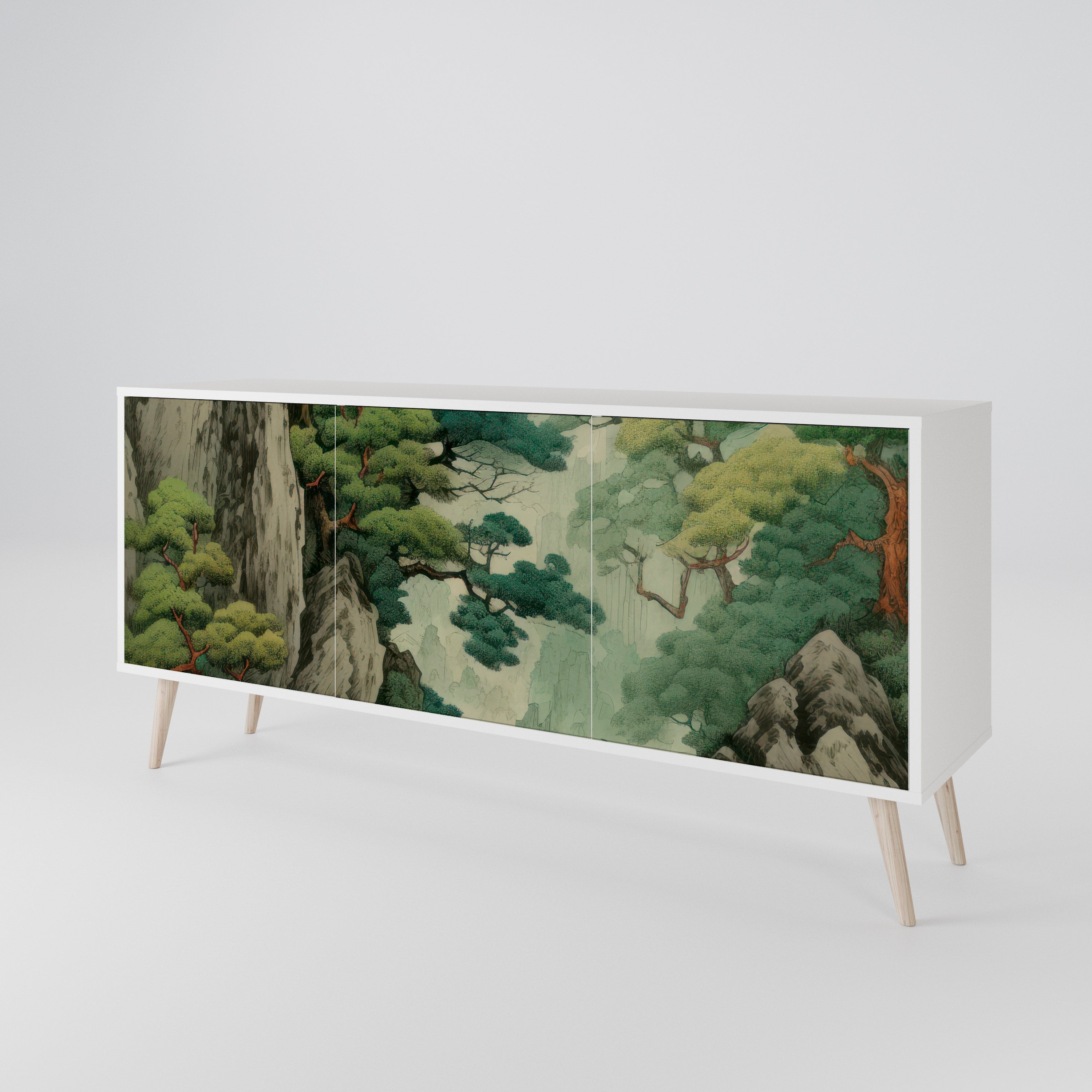 VERDURE ABYSS 3-Door Sideboard