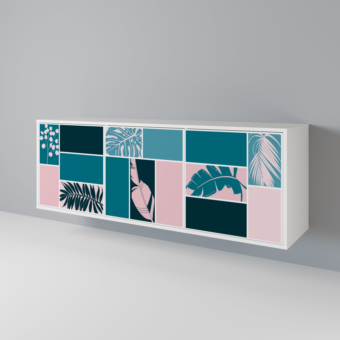 COMBINATION OF SHAPES 3-Door Sideboard