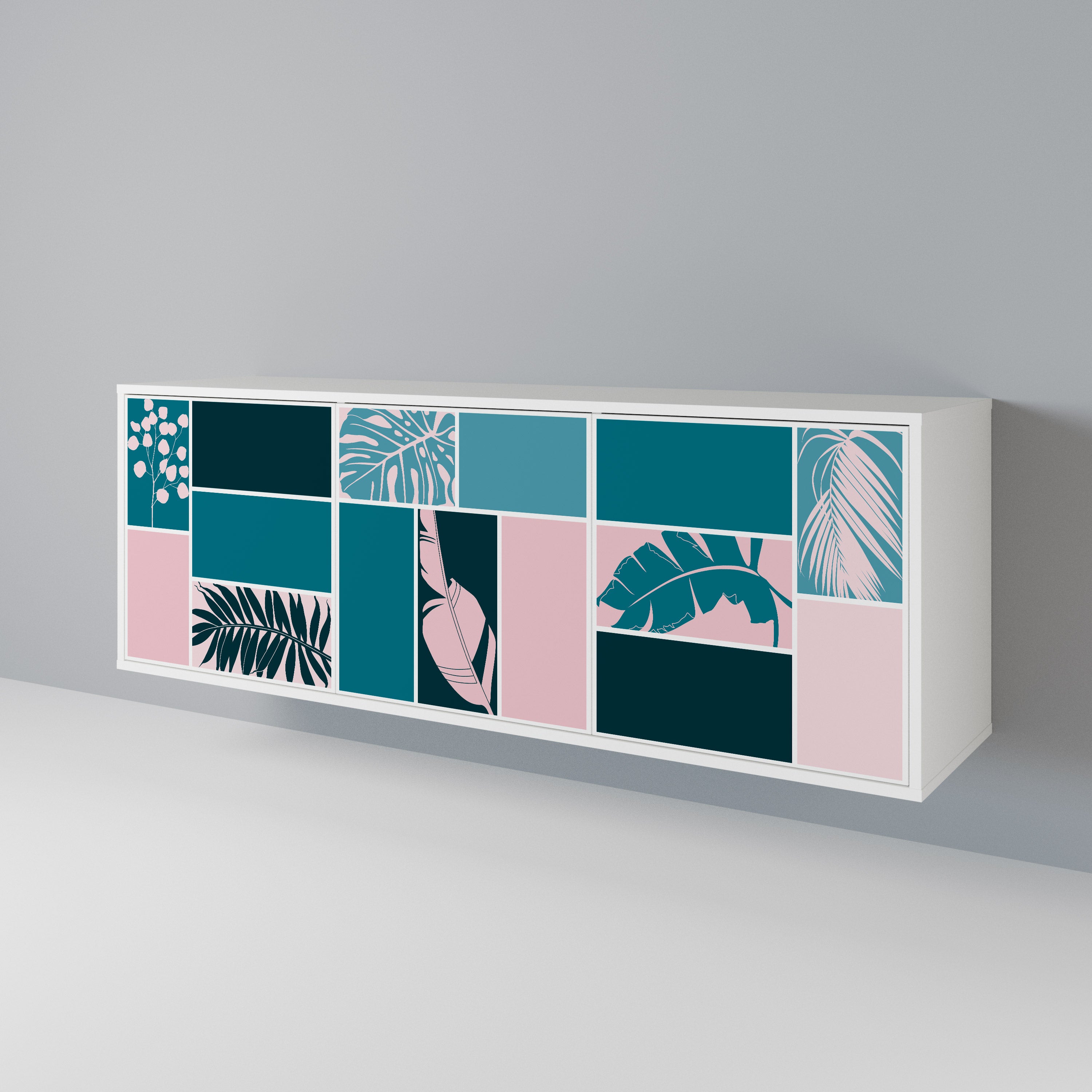 COMBINATION OF SHAPES 3-Door Sideboard
