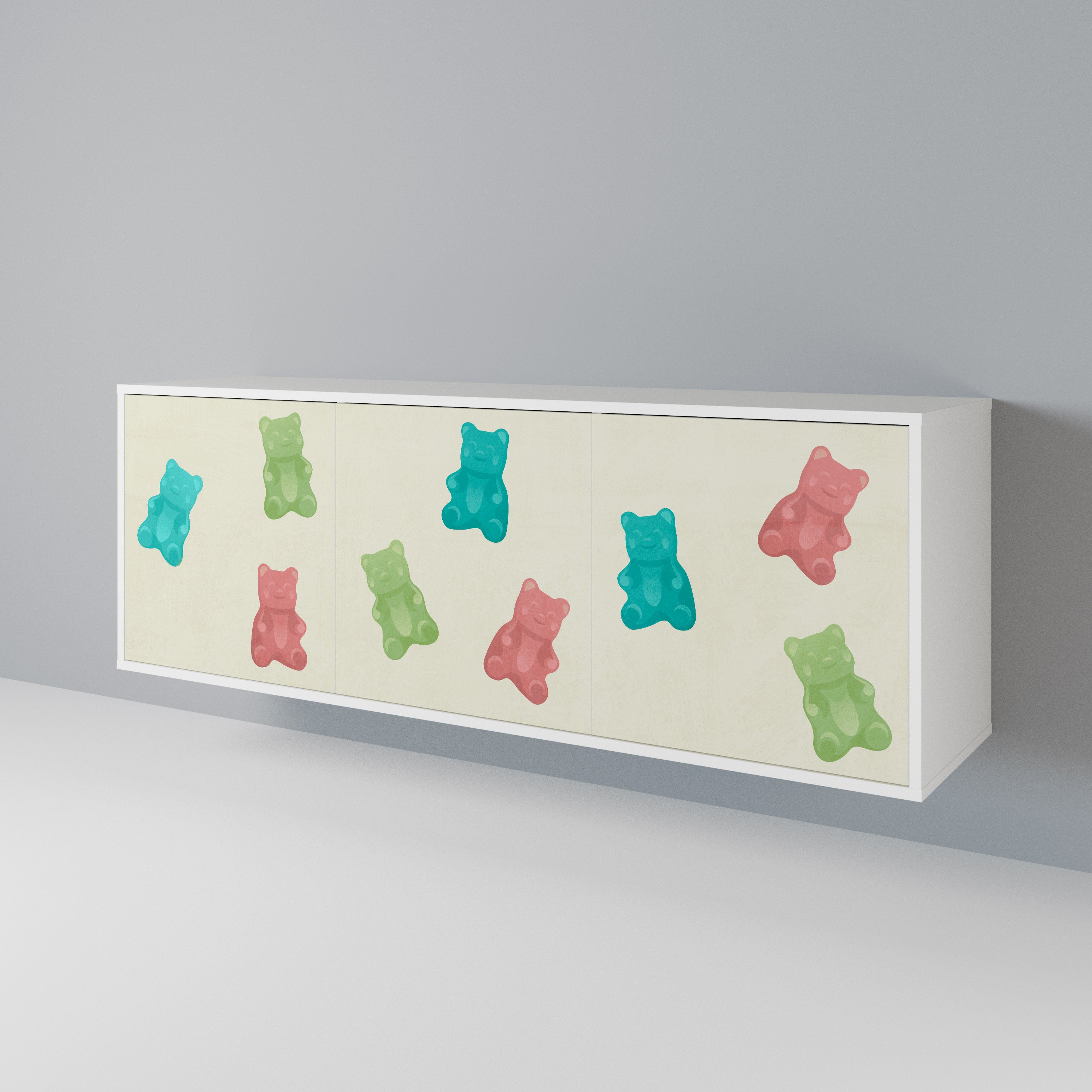 GUMMY BEARS 3-Door Sideboard
