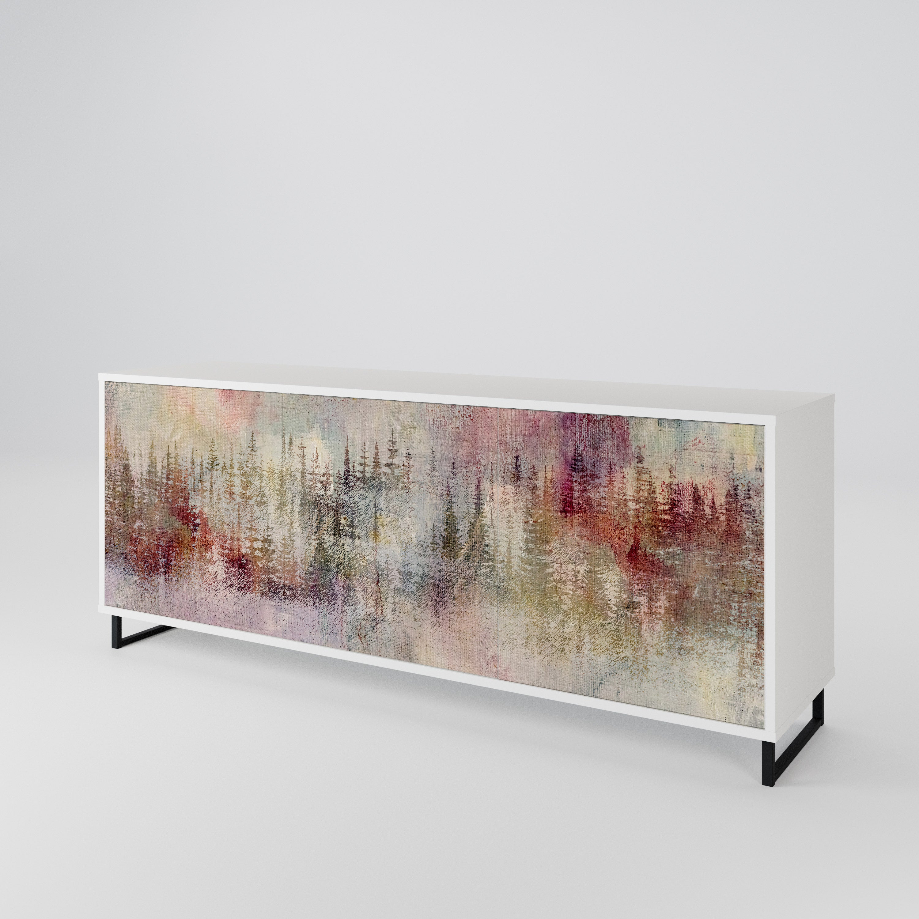 VEILED SUMMIT 3-Door Sideboard