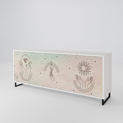 DELICATE BEAUTY 3-Door Sideboard