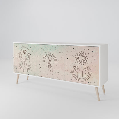 DELICATE BEAUTY 3-Door Sideboard