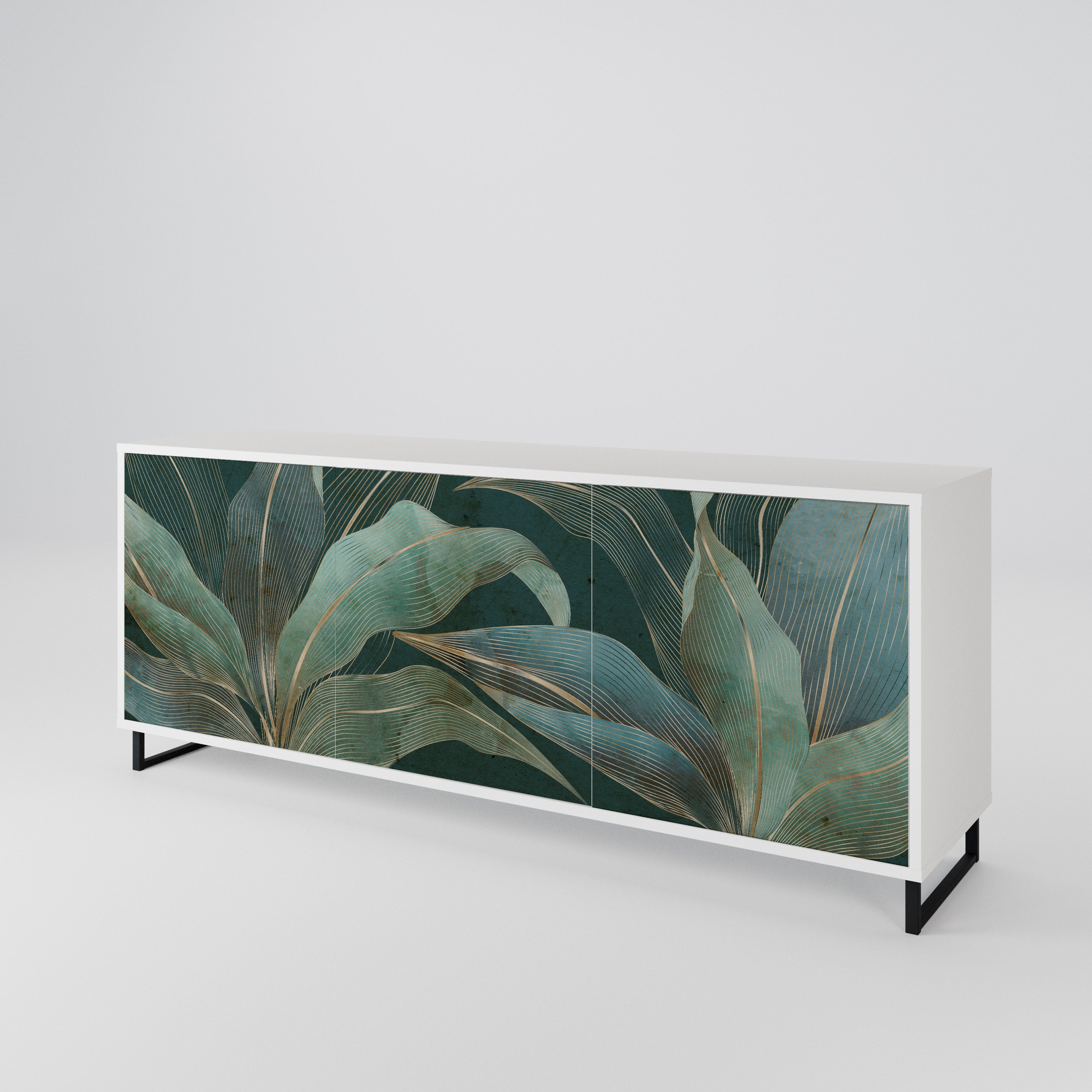 ROYAL GREEN 3-Door Sideboard