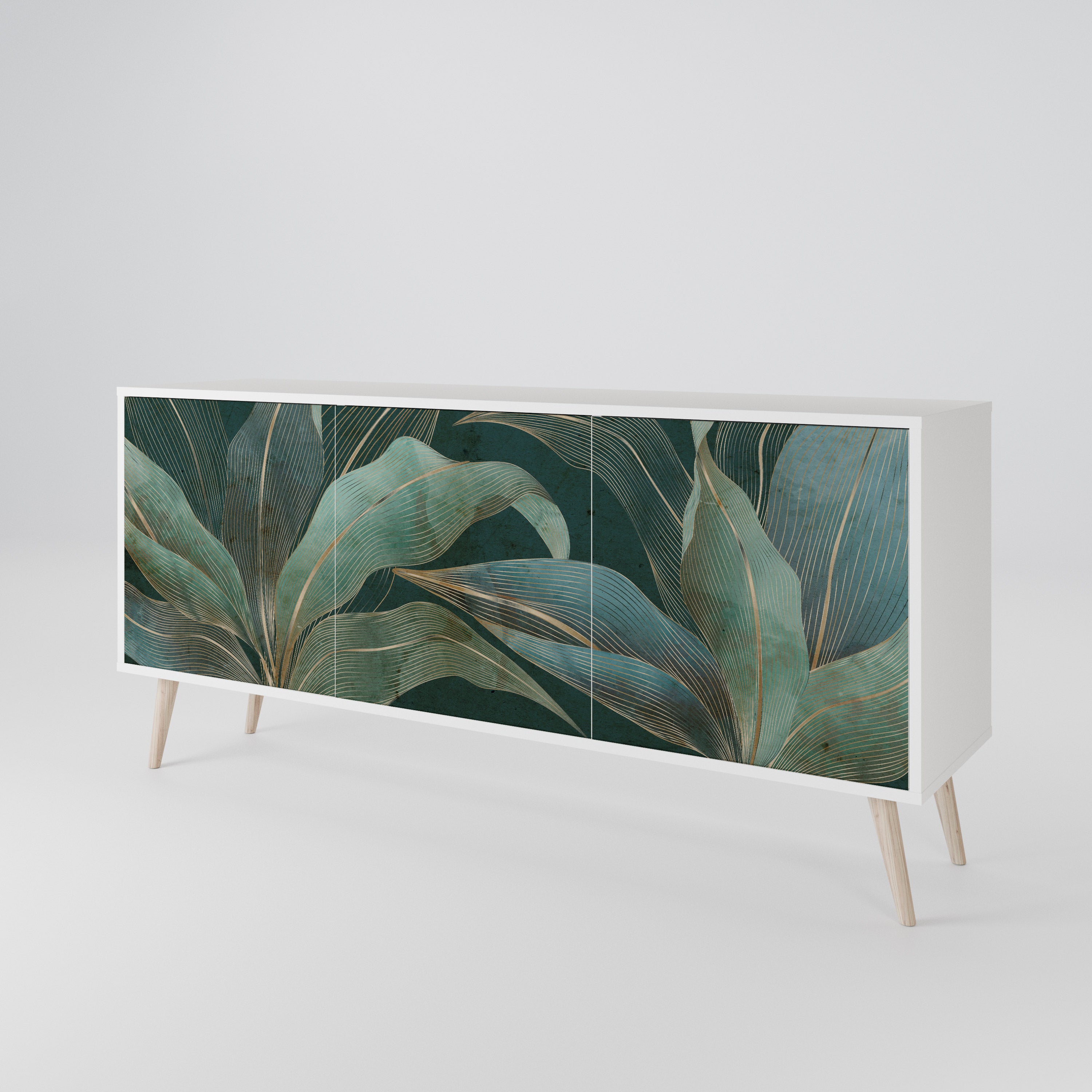 ROYAL GREEN 3-Door Sideboard