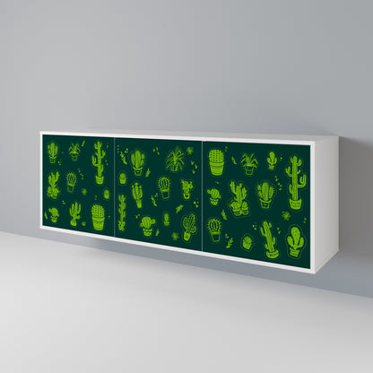 DESERT GREEN 3-Door Sideboard