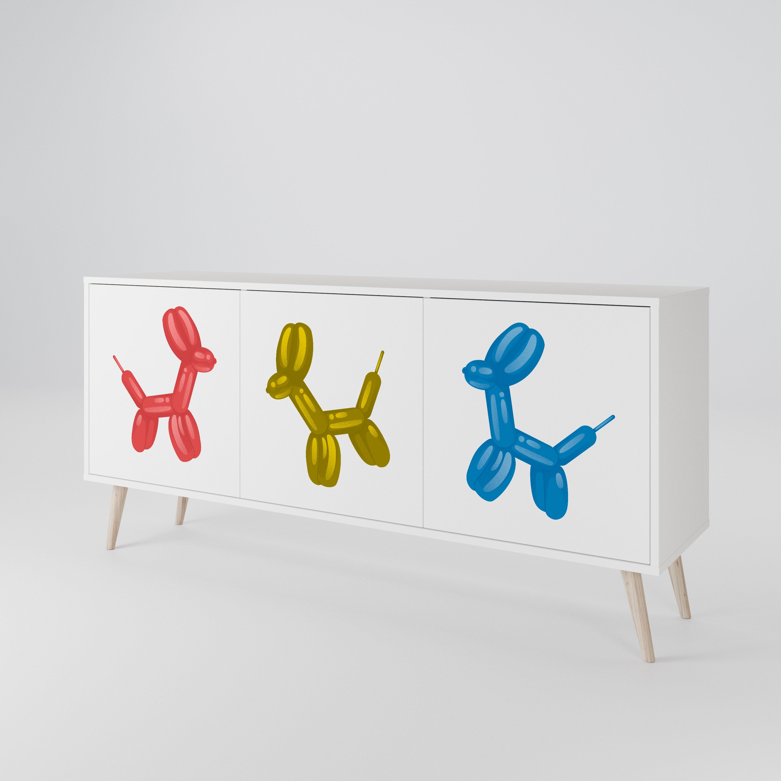 CHILDHOOD MEMORY 3-Door Sideboard