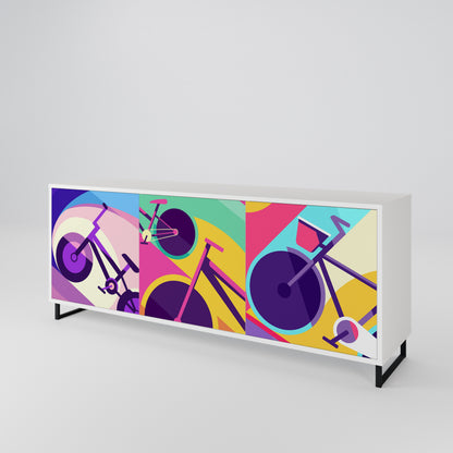 BIKE DREAMS 3-Door Sideboard