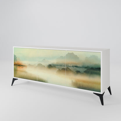 MORNING BY THE LAKE 3-Door Sideboard