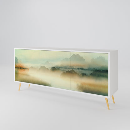 MORNING BY THE LAKE 3-Door Sideboard