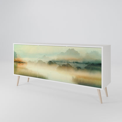 MORNING BY THE LAKE 3-Door Sideboard