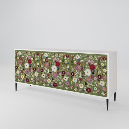 WILD GARDEN 3-Door Sideboard