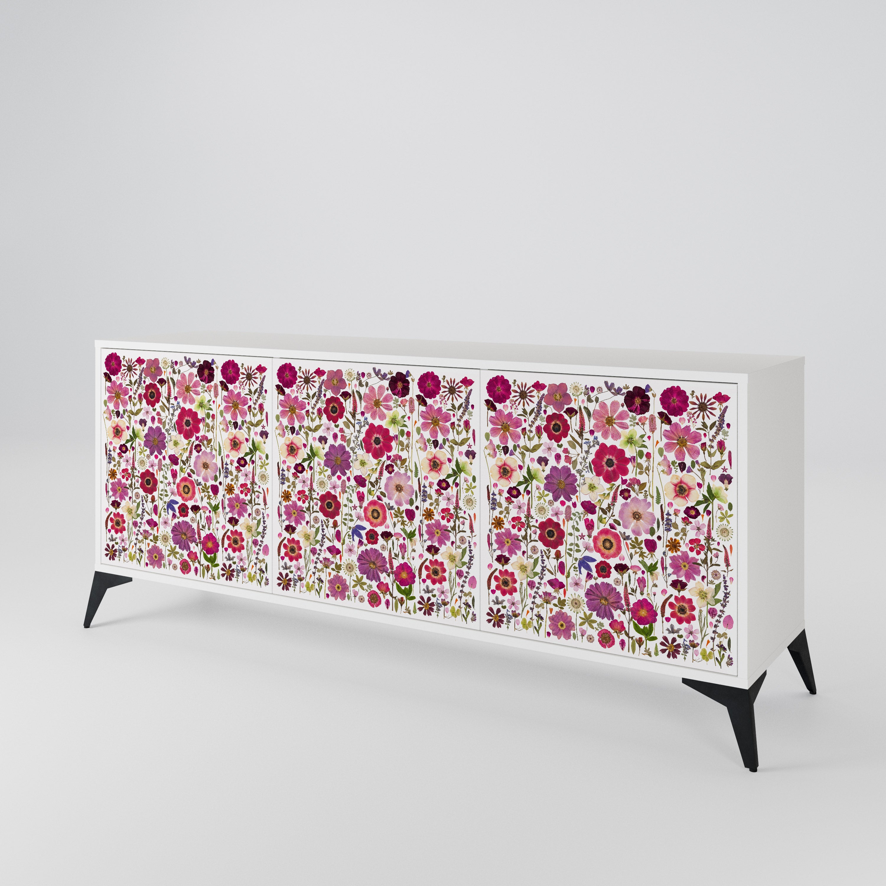 PETAL GARDEN 3-Door Sideboard