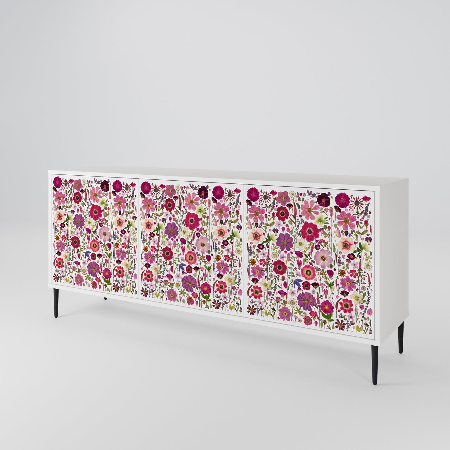 PETAL GARDEN 3-Door Sideboard