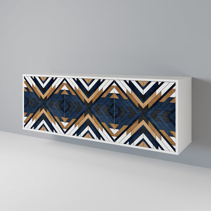 ARTFUL GEOMETRY 3-Door Sideboard