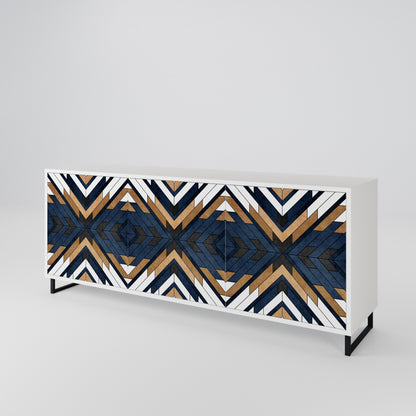 ARTFUL GEOMETRY 3-Door Sideboard