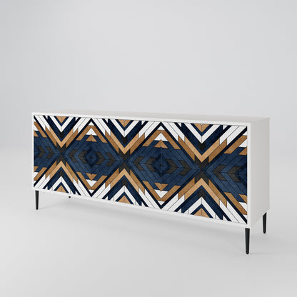 ARTFUL GEOMETRY 3-Door Sideboard