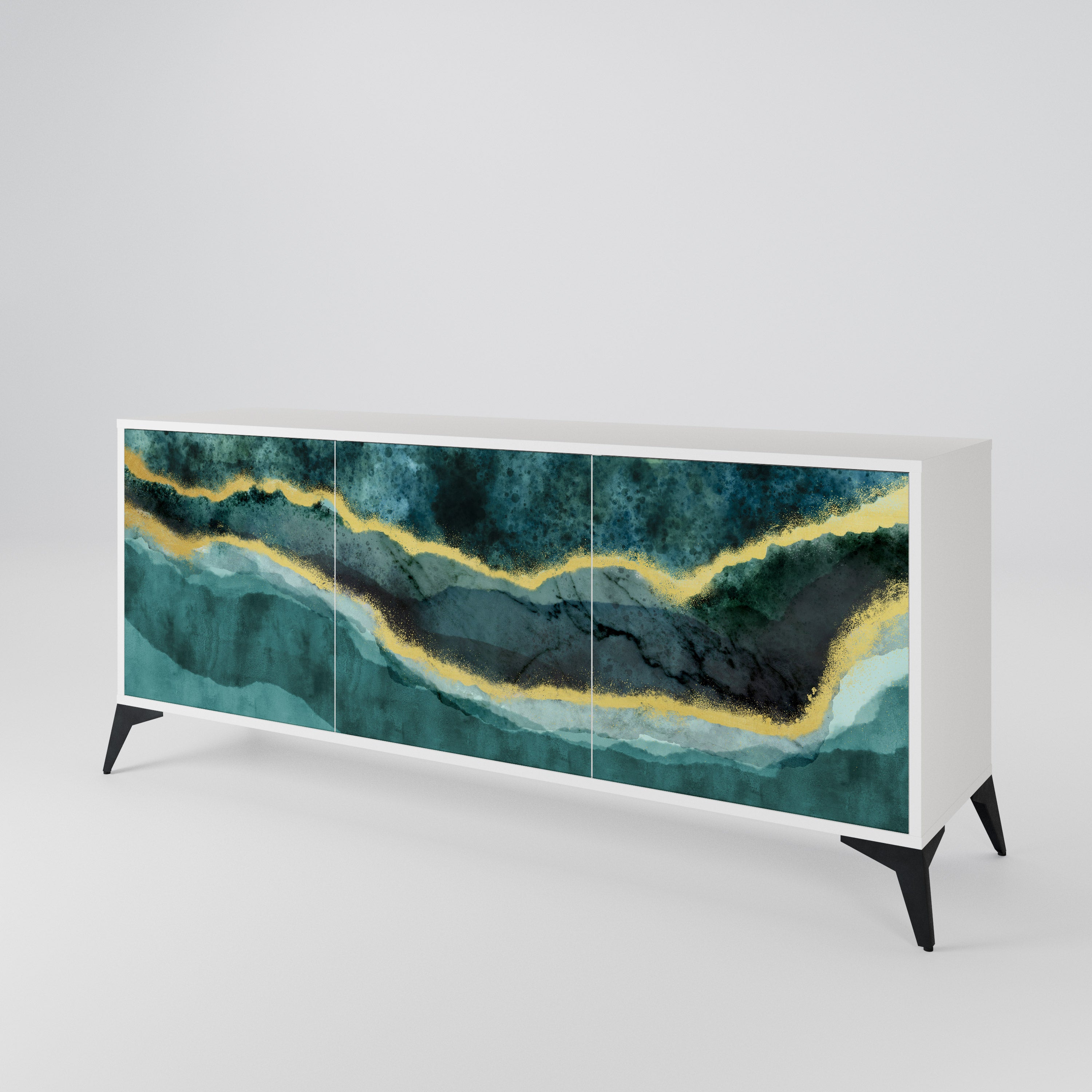 GOLDRUSH ODYSSEY 3-Door Sideboard