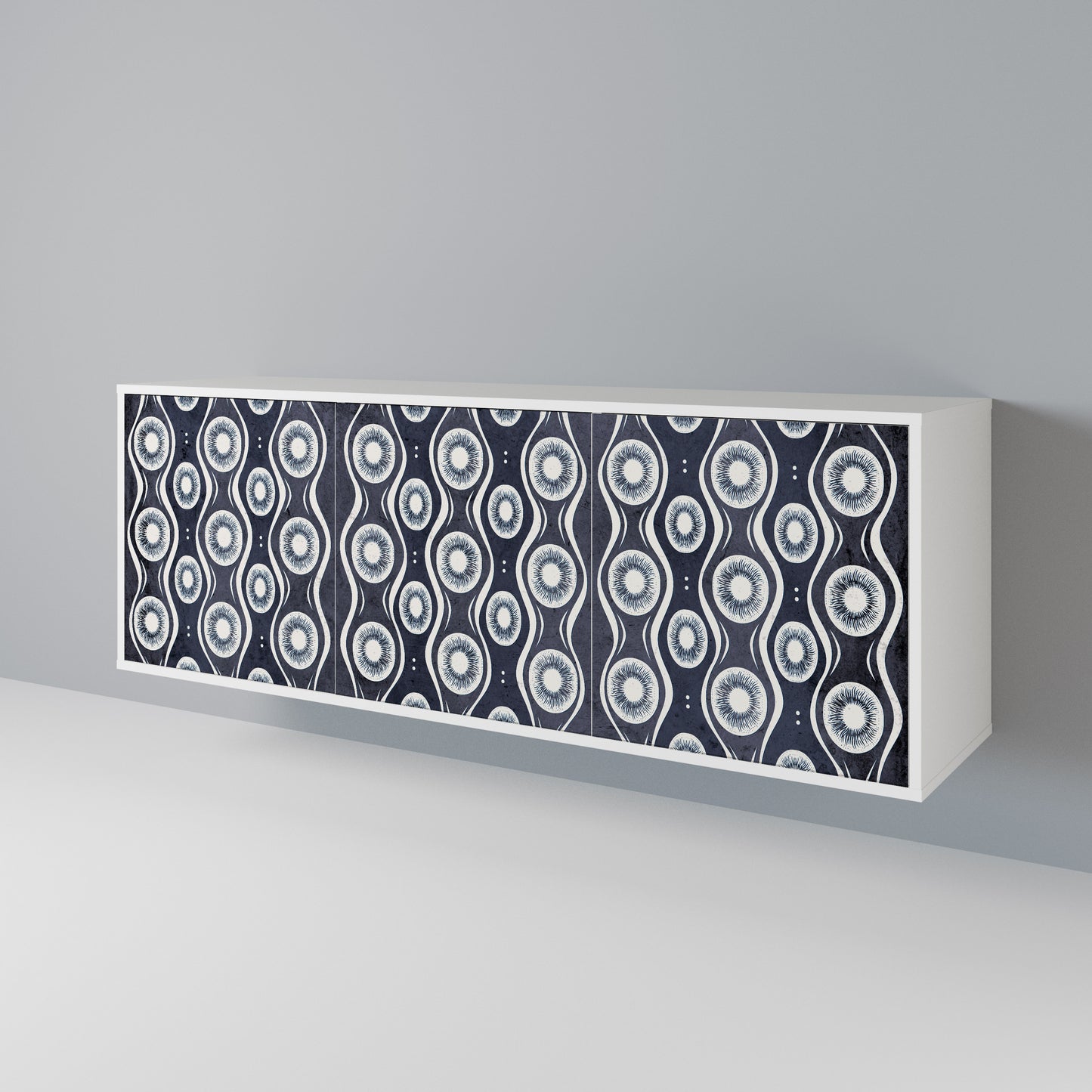 GRAPHITE EYES 3-Door Sideboard