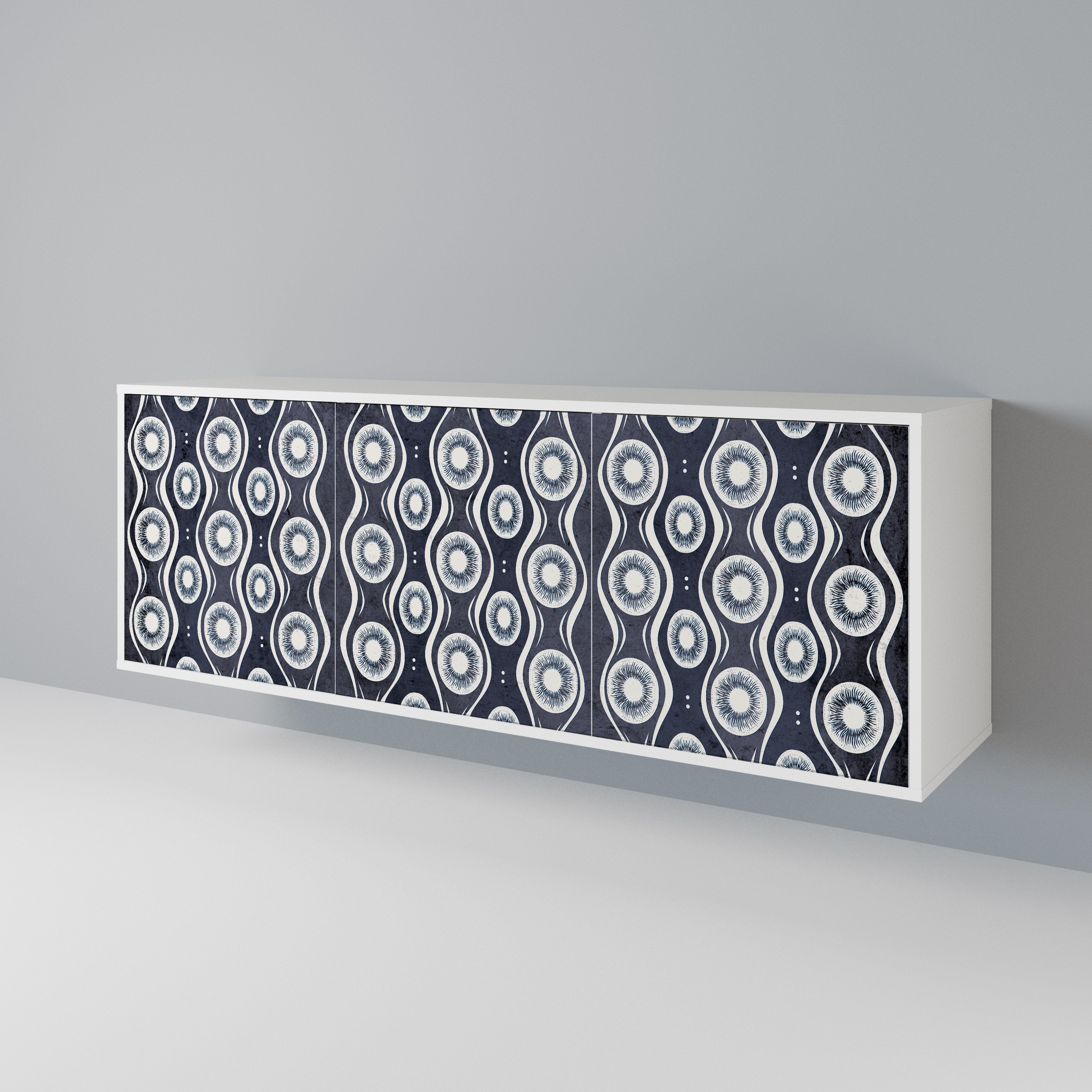 GRAPHITE EYES 3-Door Sideboard