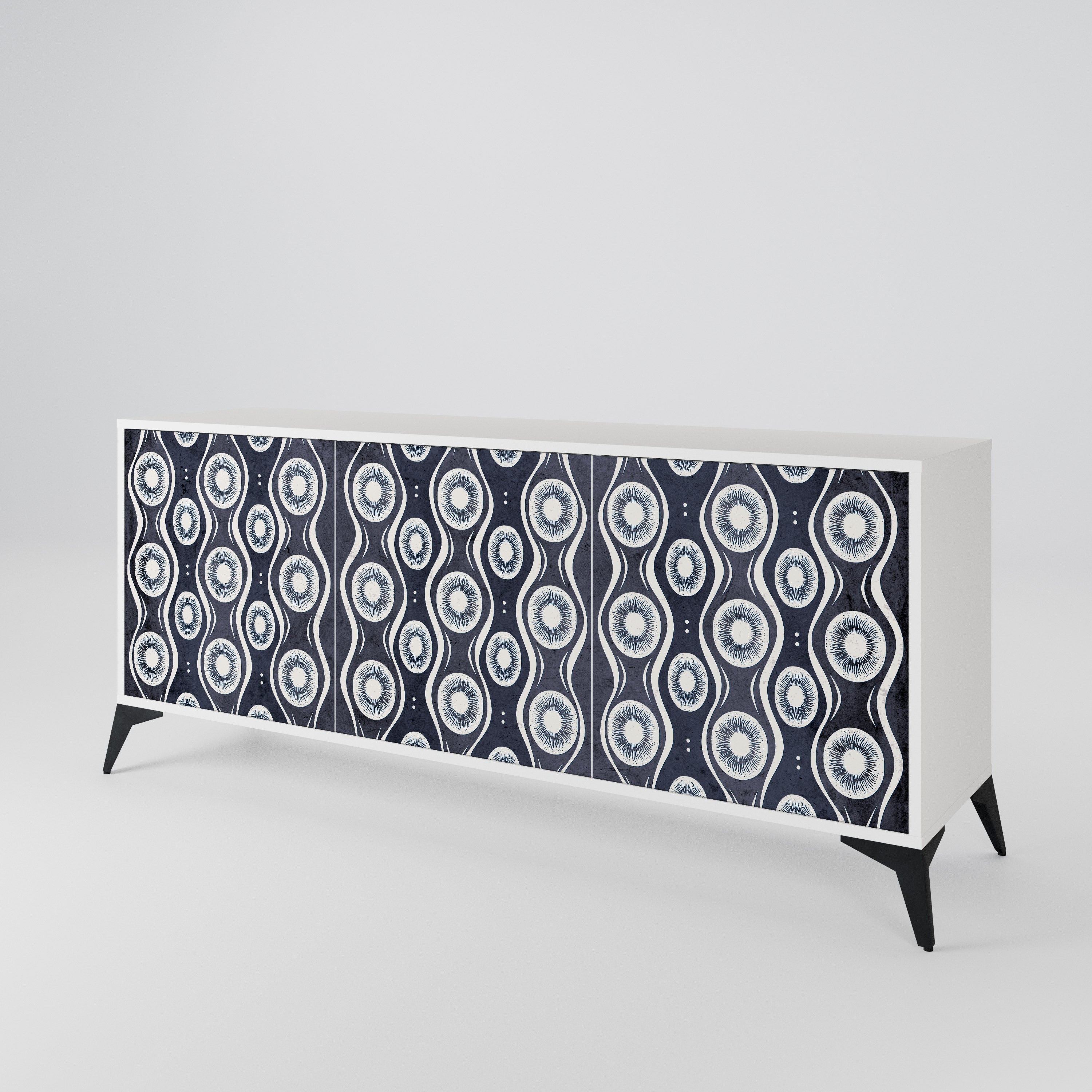 GRAPHITE EYES 3-Door Sideboard
