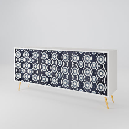 GRAPHITE EYES 3-Door Sideboard