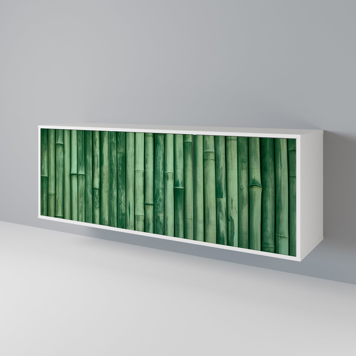 NATURAL GREEN 3-Door Sideboard