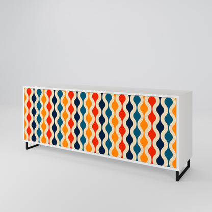 COLORFUL NOSTALGIA 3-Door Sideboard