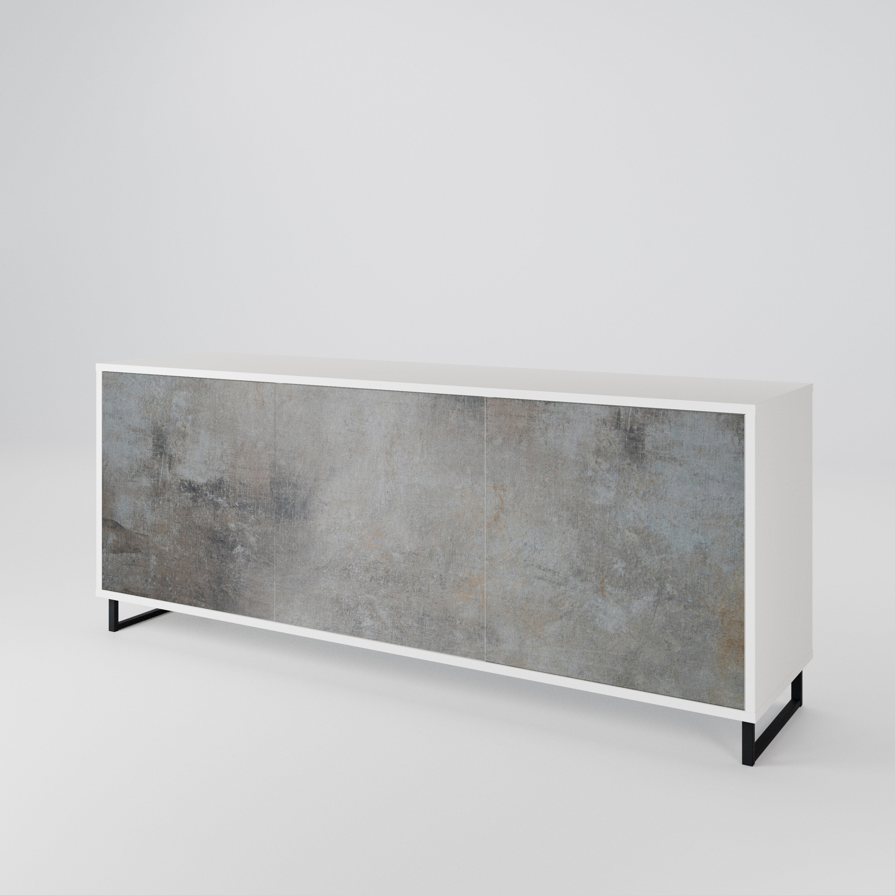 CONCRETE WALL 3-Door Sideboard