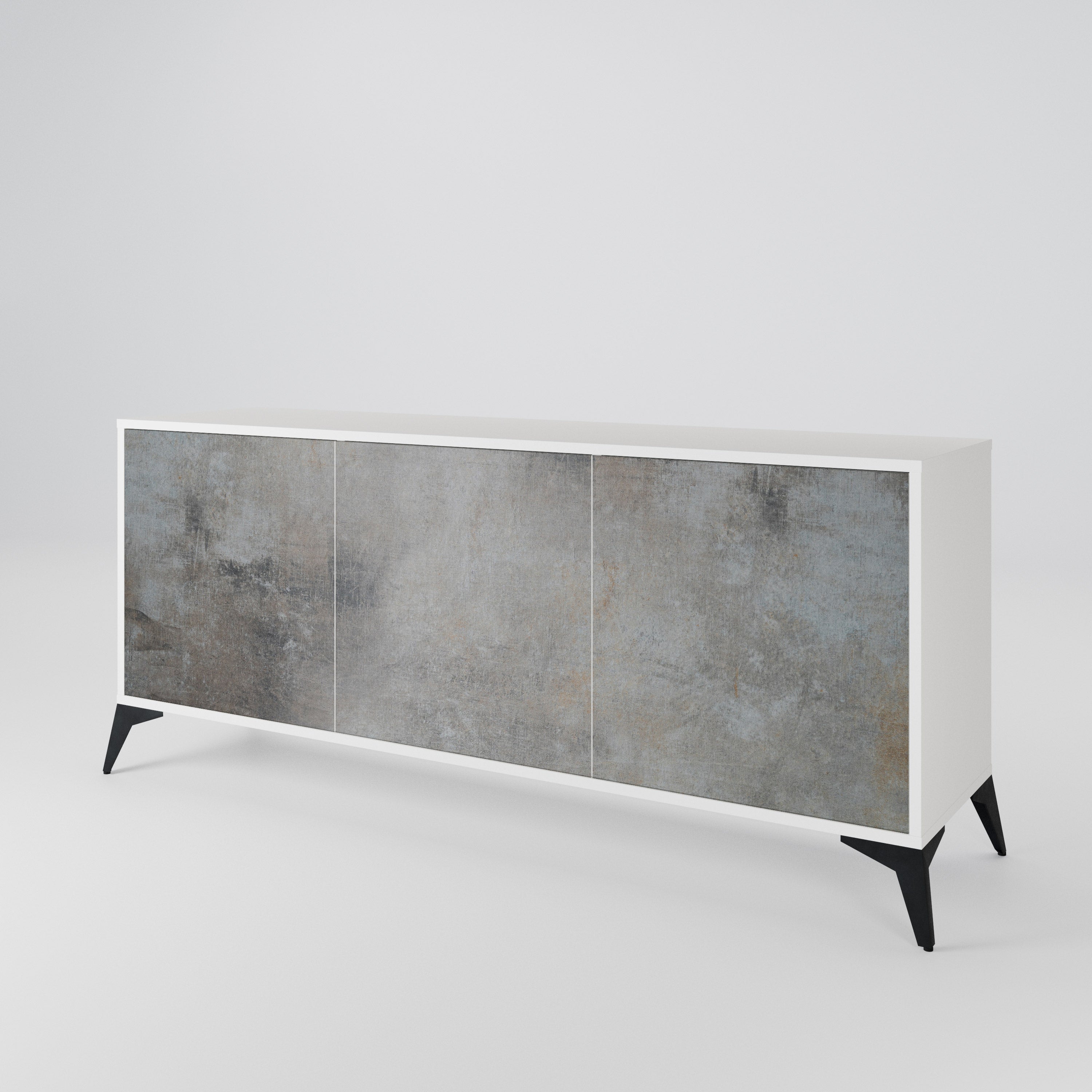 CONCRETE WALL 3-Door Sideboard
