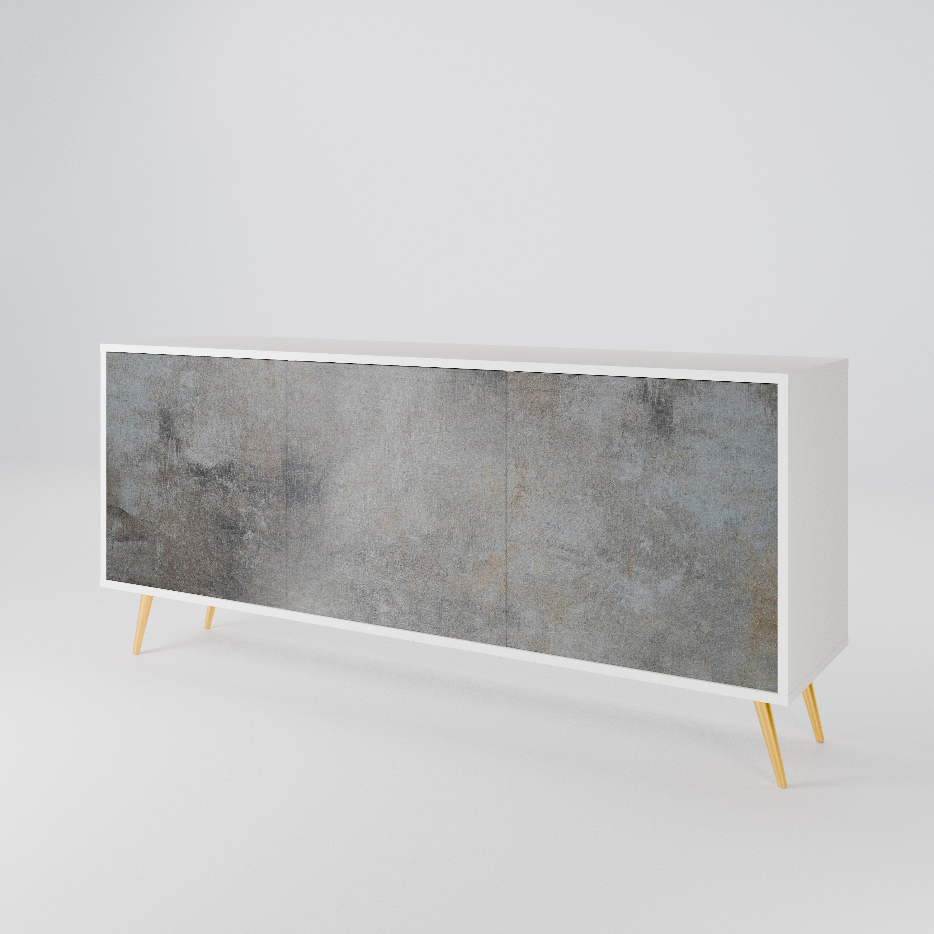 CONCRETE WALL 3-Door Sideboard