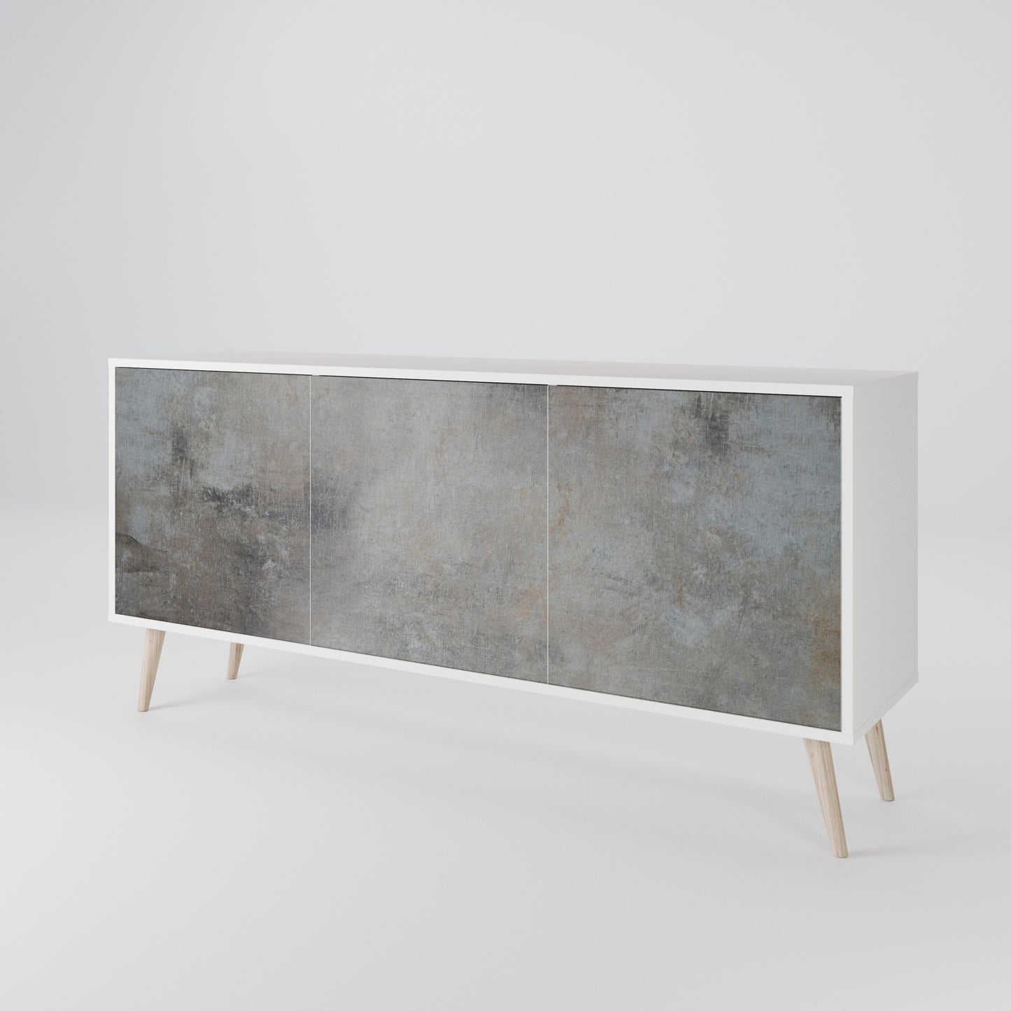 CONCRETE WALL 3-Door Sideboard
