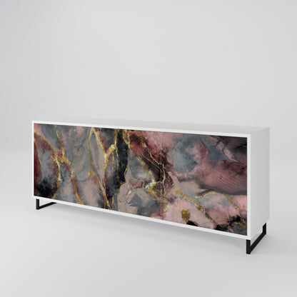GOLDEN TIDES 3-Door Sideboard