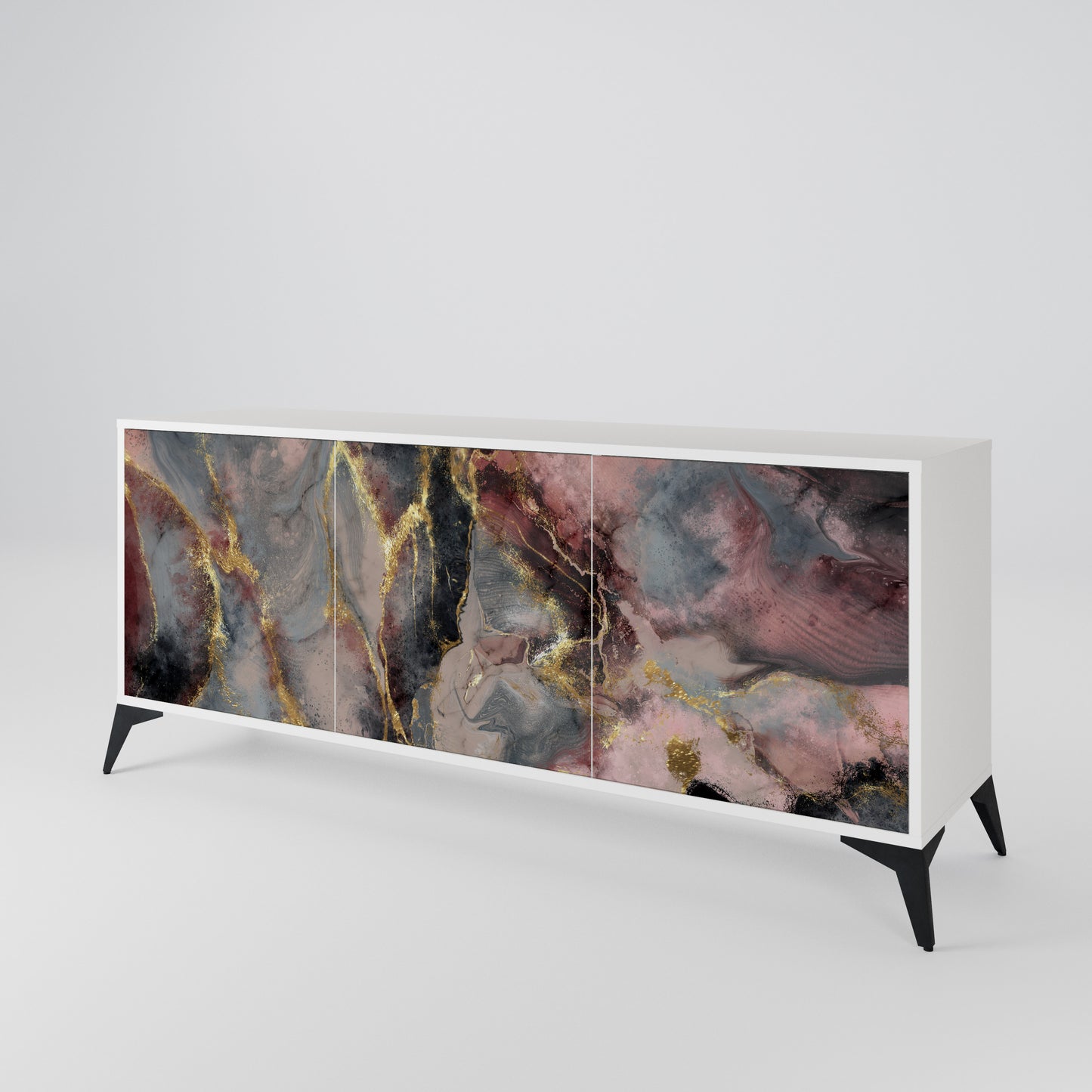 GOLDEN TIDES 3-Door Sideboard