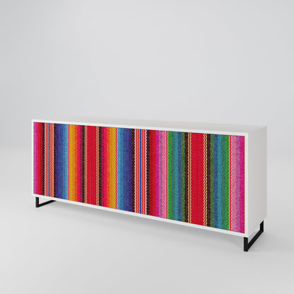 ETHNIC MEXICAN 3-Door Sideboard