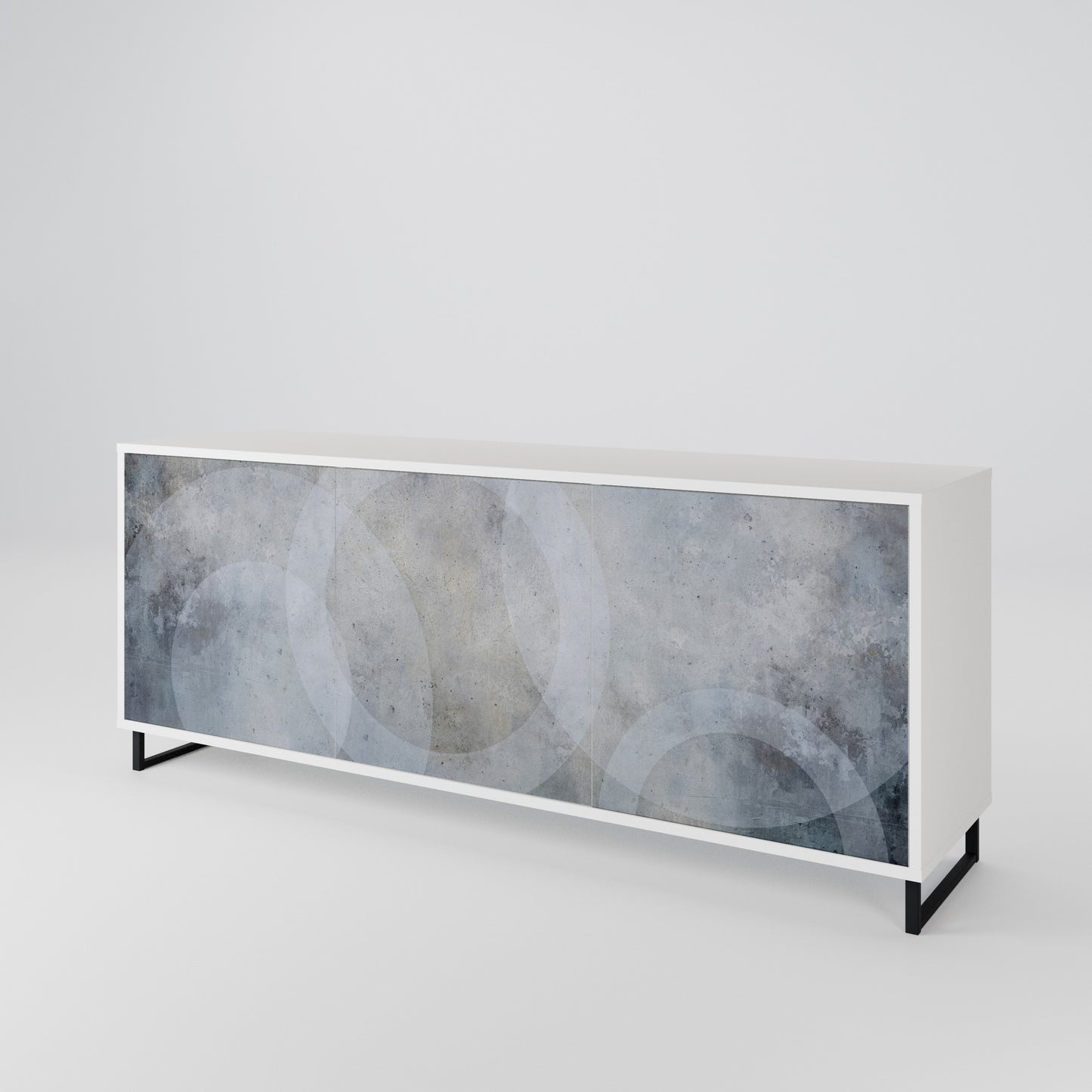 MUTED ARC 3-Door Sideboard