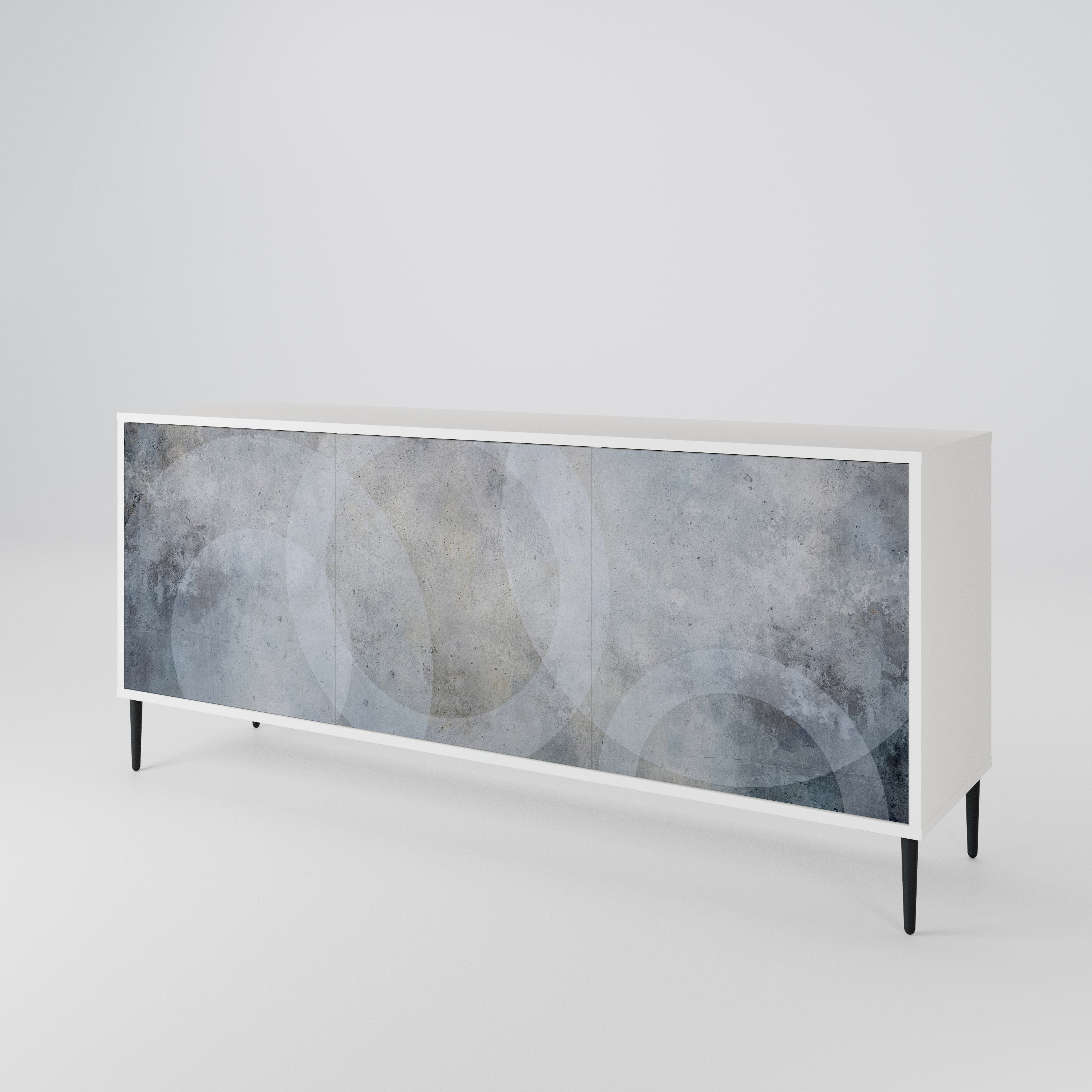 MUTED ARC 3-Door Sideboard